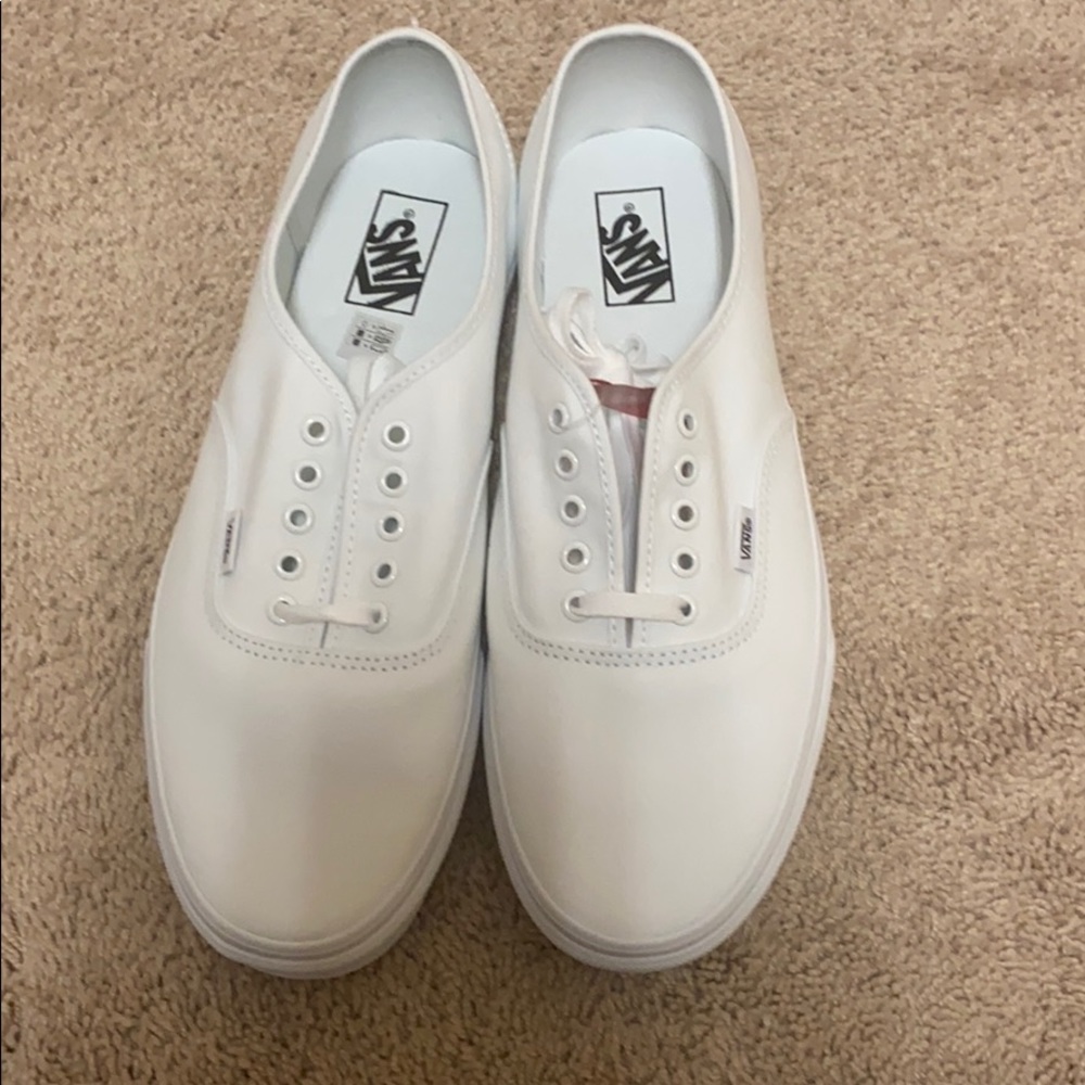 Brand New White Vans